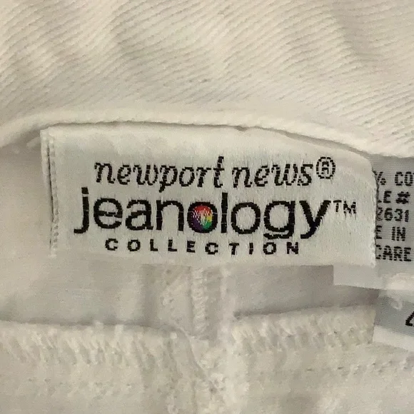 Jeanology Newport News White Jean Skirt - Picture 7 of 9